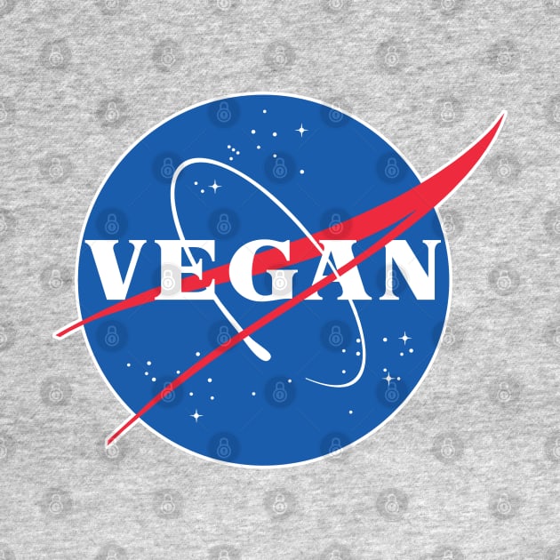 VEGAN - Nasa Parody Logo Design by DankFutura